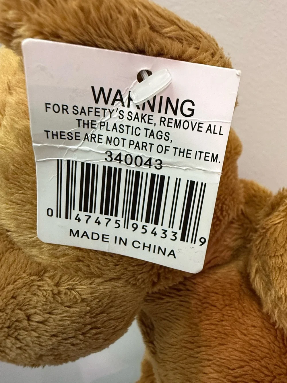 TB Toy Trading Co Classic Jointed Tan Teddy Bear Plush 12